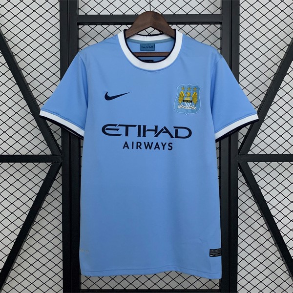 Tailandia Camiseta Manchester City 1ª Retro 2013-2014